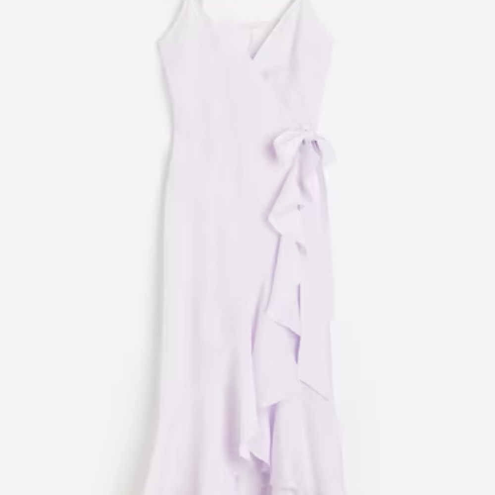 H&M Light Purple Asymmetrical Dress